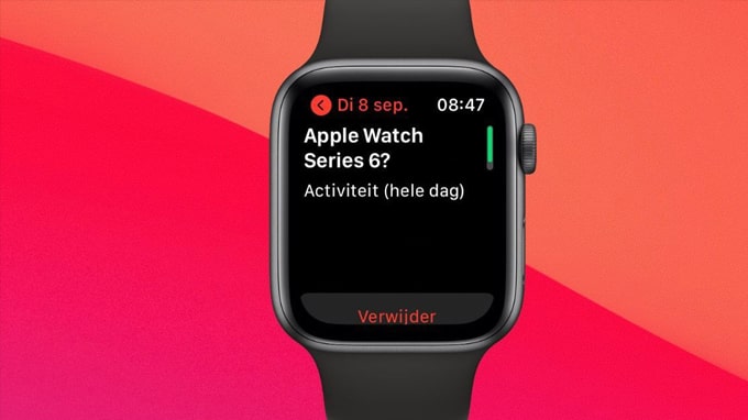 Màn hình Apple Watch series 6 hiển thị đẹp mắt