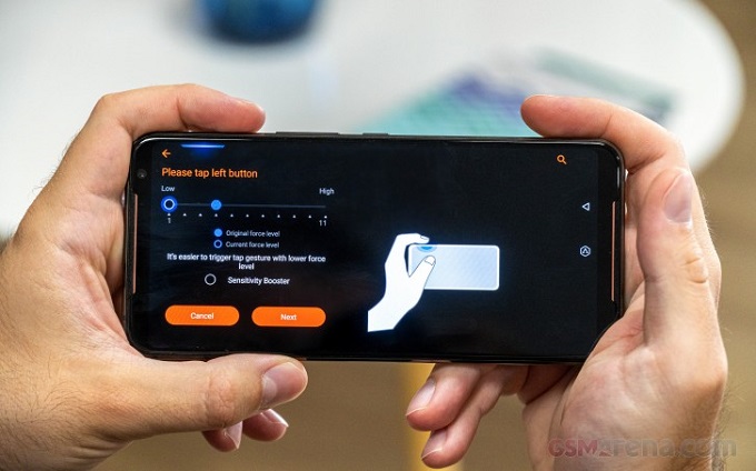 Air Trigger cảm ứng trên ROG Phone 5