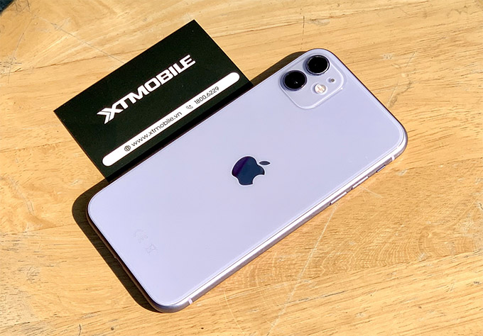 Thiết kế iPhone 11 64GB cũ sang trọng, màn hình sắc nét