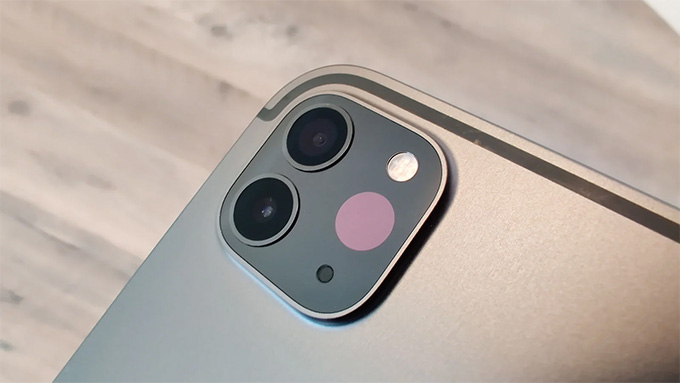 iPad Pro 2021 M1 12.9inch 128GB 5G còn được trang bị hệ thống camera sau chất lượng