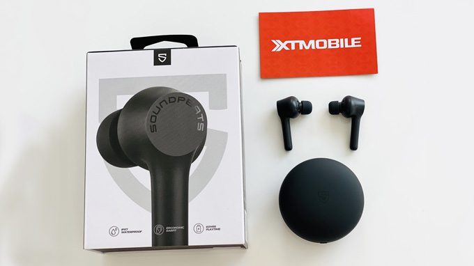 Tai nghe không dây Soundpeats Mac sở hữu thiết kế nhỏ gọn, đơn giản